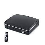 Eversecu 4ch Mini CCTV Video Recorder, 1080P Lite Hybrid DVR Support 1080P AHD/HD-TVI/HD-CVI/CVBS Cameras Real time CCTV Hybrid DVR NVR Support TF Card, E-Sata HDD, Support Remote View CCTV DVR