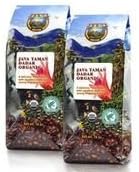 Java Planet - Organic French Roast, Whole Bean, Arabica Gourmet Specialty Grade A, packaged in two 1 lb bags