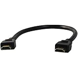 Your Cable Store 1 Foot HDMI 1.4 HDTV Cable Gold Plated 28 AWG, Cat 2