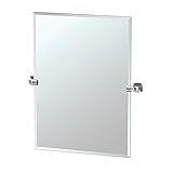 Gatco 4149S Jewel Rectangular Mirror, Chrome