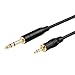 CableCreation 1/8 to 1/4 Stereo Cable 16ft, 6.35mm 1/4