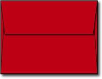 Red A2 Envelopes - 250 Envelopes - Desktop Publishing Supplies&trade; Brand Envelopes
