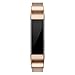 QusFy Metal Bands Compatible with Fitbit Alta/Alta HR, Fitbit Ace, Stainless Steel Metal Replacement Accessories Wristband Small Large for Women Men, Silver, Black, Rose Gold, Colorful, Champagne