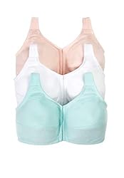 Comfort Choice Women's Plus Size 3-Pack Front-Close