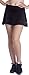 KomPrexx Ladies Tennis Skirt - Quick Dry Sport Skort - Plain Running Skirts with Inner Shorts (Black,M)