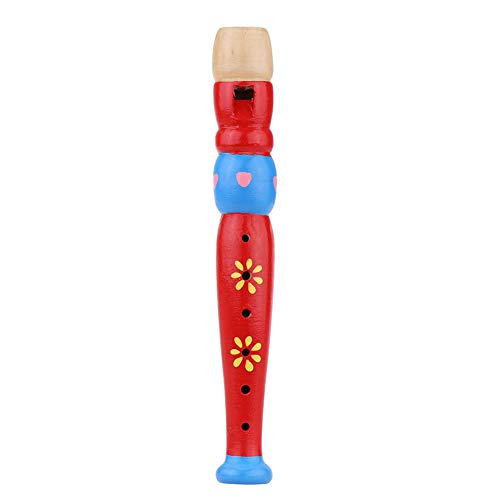 LeSharp Learning & Education, Colorful Wooden Clarinet Piccolo Children Musical Instrument Educational Toy - Random Color - Thumbnail 5