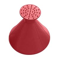 Tiakino Cars Ice Scraper, Snow Brush Magical Car Windshield ICES Snow Remover Scraper Tool Portable Cone Shaped Round Funnel for Car Clearn
