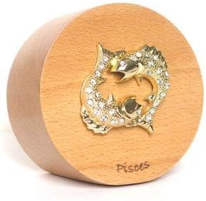 Amazon Co Jp オルゴール 音楽ボックス 木製 12星座 魚座 かわいい 癒しの曲 赤ちゃん睡眠 女性 恋人 誕生日 プレゼント ギフト インテリア おしゃれ 記念品 工芸品 装飾 置物 おもちゃ