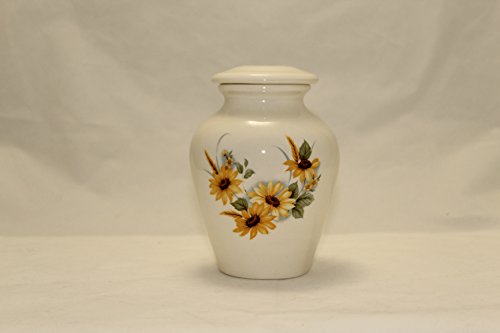 1 Sunflower+Urn+Cremation+Keepsake+Ashes
