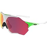 Oakley Men's Evzero Range Non-Polarized Iridium Rectangular Sunglasses, Green Fade, 38 mm