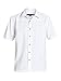 Quiksilver Men's Tahiti Palms 4 Button Up Floral Collared Shirt, White, Large L