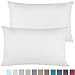 Empyrean Bedding King Size Pillow Cases - 4 Pack, Soft and Breathable Microfiber, White