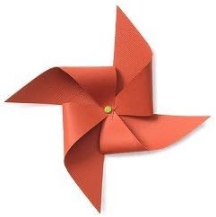 QUICKUTZ We R Memory Keepers 4-Inch by 4-Inch Die, Pinwheel