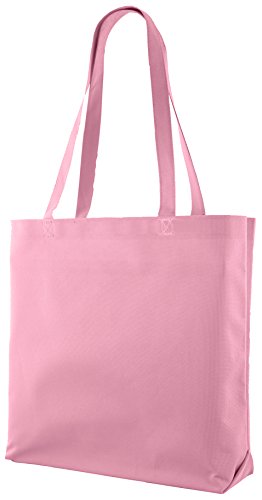 Large Shopping Tote with Shoulder Length Handles (Pink)