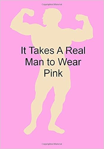 It Takes A Real Man To Wear Pink Funny Gift Journal Notebook Amazon De Caesar Janus Fremdsprachige Bucher Here are 21 quotes that can. amazon de