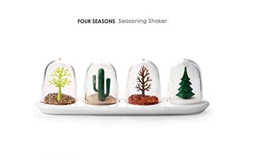 Kitchen Seasoning Jar, Seasoning Shaker, Four Seasons Design, 4 in 1 - //coolthings.us