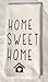 Home Sweet Home kitchen towel Housewarming gift