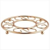 Home Basics Rose Gold Trivet