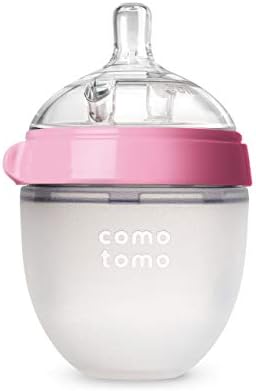 Comotomo Natural Feel Baby Bottle, Soft Squeezy, Easy To Clean
