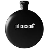 got crosscut? - 5oz Round Drinking Alcohol Flask