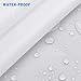 AmazerBath 78 Inch Shower Curtain Long, Plastic Shower Curtain Thick PEVA, Frosted Shower Curtain 78 Inches Long, Heavy Duty Shower Curtain 72x78 with 3 Big Weighted Stones and 12 Rustproof Grommets