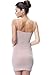 Franato Women Full Slip Shapewear Dress Adjustable Spaghetti Strap Dresses Tummy Control Camisole Dress Body Shaper Bodysuit