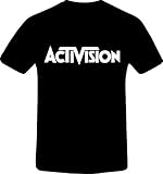 Activision, Best Quality Custom Tshirt (2XL, BLACK)