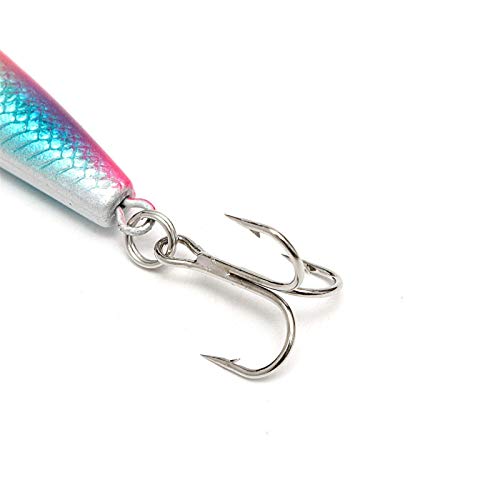 Swimbaits-Köder 20 Stück Angelköder Crankbaits Sharp Hooks Bait TackleHard Treble Fishing Hooks – Bild 8