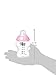 Tommee Tippee Closer to Nature Newborn Baby Bottle Starter Set, Includes Breast-Like Nipple Bottles, Sippy Transition Cup, and Bottle & Nipple Cleaning Brush - Pink