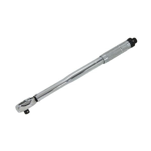 Neilsen CT0737 3/8in Drive Torque Wrench 5–80 ft/lbs with 45-Tooth Reversible Ratchet Head, Ideal for Precision Tightening in Mechanical and Automotive Applications