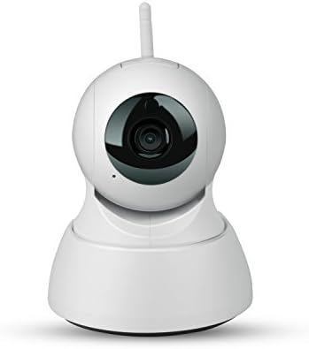 Tianbudz HD IP Camera Wireless IP Camera with Two-way Audio, Night Vision Camera, 720P Camera for Pet Baby Monitor, Home Security Camera Motion Detection Indoor Camera with Micro SD Card Slot(White)