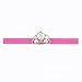 Asufegucd Baby Toddler Elastic Chiffon Flower Headbands Princess Girls Hand Sewing Beads Flower Headwear Nylon (HB219-)