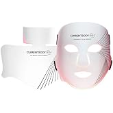CurrentBody Red Light Therapy for Face &amp; Neck LED Mask Series 2 Kit | Anti-Aging, Reduce wrinkles, All skin types, Hands-free, Auto shut-off, 10-min session, 3-5 times weekly, Travel bag