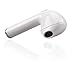 Bluetooth Earbuds White Wireless Headset by Hi Power Tech Earpiece Earphone with Noise Canceling for iPhone 6/6s/6s Plus/7/7 Plus/X, Android, Samsung, Galaxy (Single Right Ear)