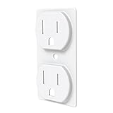 Duplex Outlet Cover (5, White)