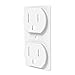 Duplex Outlet Cover (5, White)