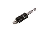 ARES 70034-2-in-1 Socket Bit Holder - Holds 1/4-Inch Drive Sockets and 1/4-Inch Drive Bits - Quick Change Mechanism Makes Switching Between Bits and Sockets a Breeze