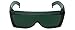 Calabria 3000 Large Fit Over Safety Glasses Fitover Prescription Eyewear Green Men Women Wrap Around Tint Anti Scratch Glare