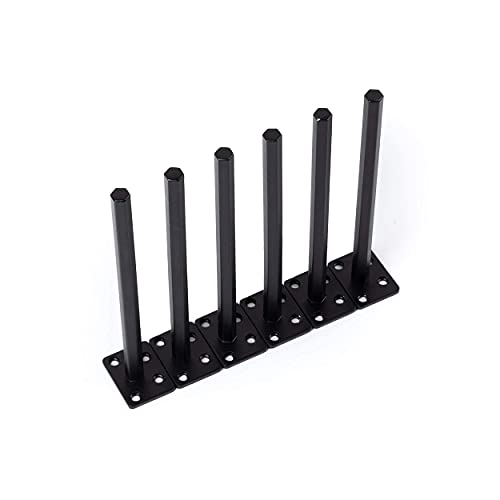 CDK Products 6PC Floating Shelf Bracket Set with 14mm Drill Bit High
