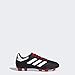 adidas Unisex-Kid's Goletto VI Firm Ground Football Shoe, Black/White/Scarlet, 4 M US Big Kid