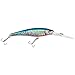 Berkley Flicker Minnow Fishing Lure, Slick Blue Alewife, 1/3 oz, 3 1/2in | 9cm Crankbaits, Realistic Minnow Profile, Sharp Dive Curve Gets to Fish Quickly, Equipped with Fusion19 Hook