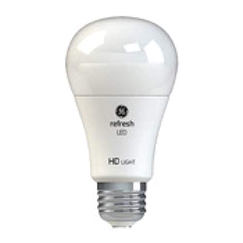 GE Refresh LED Light Bulbs, 40 Watt, Daylight, A19 (2 Pack)