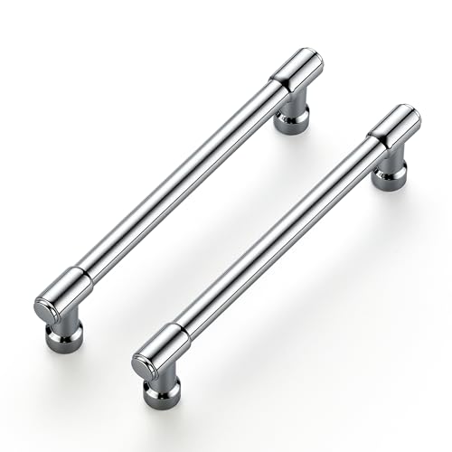 cabinet handles polished chrome pulls