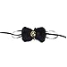 OrangeTag Cosplay: Costume Cat Ears and Bow - Black