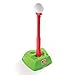 Step2 2-in-1 T-Ball and Golf Set Toy - Outdoor Play Golf Baseball Set for Kids - Durable Plastic Toys - Red/Green/Yellow