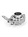 uxcell 32mm OD Sanitary Pipe Ferrule Gasket 304 Stainless Steel 1.5-inch Clamp Set