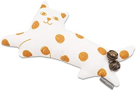Peoplepets 猫用おもちゃ ペット玩具 けりぐるみ 猫用ぬいぐるみ 運動不足 スマイリーネコ 少量のまたたびとシャカシャカフィルム入り 噛むおもちゃ ストレス解消 ハイクオリティ 爪磨き