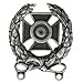 Badges And Collar Devices Army Expert Shooting Badge Oxidized Finish - Regulation