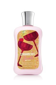 Bath & Body Works Strawberry Sparkler Signature Body Lotion 8 Fl Oz