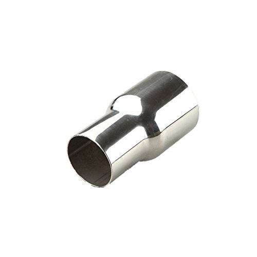 Universal 2.25" OD To 2.5" OD Exhaust Pipe Adapter Connector Reducer Stainless Steel - Thumbnail 4